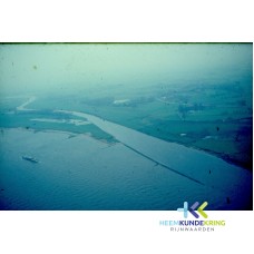 Pannerden Luchtfoto Rijn - Waal Splitsing Coll.G.B.Janssen